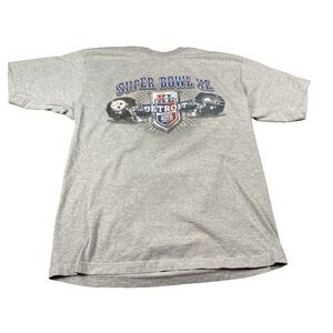 Pittsburgh Steelers vs Philadelphia Eagles T-Shirt 40th Super Bowl XL Sz Large L